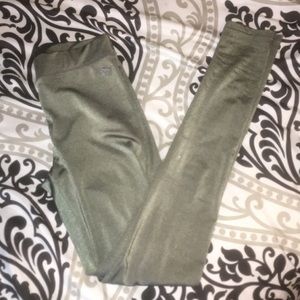 PINK gray spandex leggings